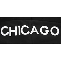 Sweat à capuche court Pro Standard noir Chicago Bulls 2023/24 City Edition pour femme