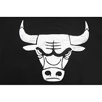 Sweat à capuche court Pro Standard noir Chicago Bulls 2023/24 City Edition pour femme