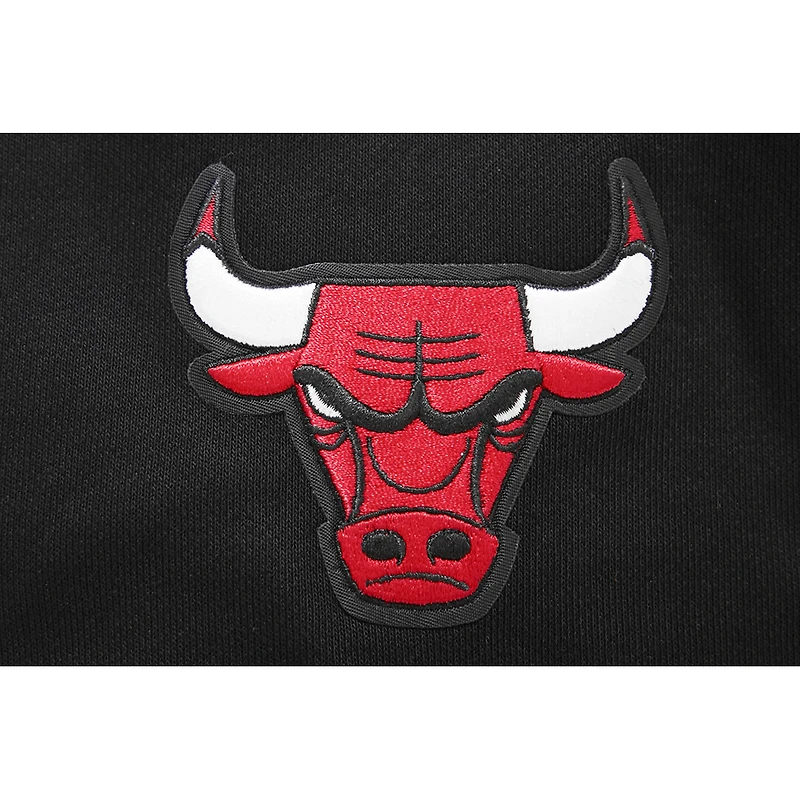 Women's Pro Standard Black Chicago Bulls 2023/24 City Edition Cropped Pullover Hoodie