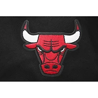 Women's Pro Standard Black Chicago Bulls 2023/24 City Edition Cropped Pullover Hoodie