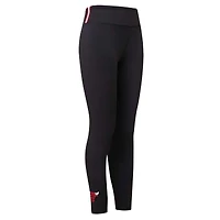 Women's Pro Standard Black Chicago Bulls Classic Lux - Leggings