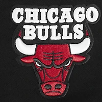 Sweat à capuche court pour femme Pro Standard Chicago Bulls Jewels noir