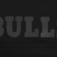 Sweat à capuche court pour femme Pro Standard Chicago Bulls Jewels noir