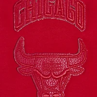 Women's Pro Standard Red Chicago Bulls Triple Tonal Full-Zip Hoodie