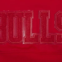 Women's Pro Standard Red Chicago Bulls Triple Tonal Full-Zip Hoodie