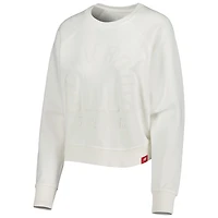 Chandail à enfiler raglan Sportiqe Chicago Bulls Ashlyn Brava pour femme, crème