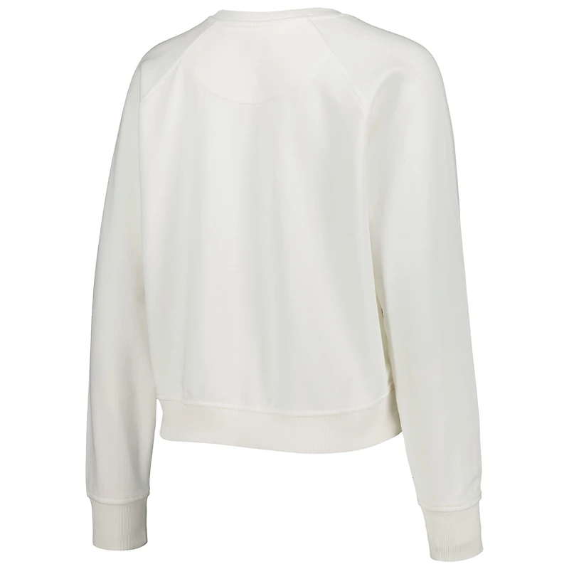 Chandail à enfiler raglan Sportiqe Chicago Bulls Ashlyn Brava pour femme, crème