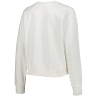 Chandail à enfiler raglan Sportiqe Chicago Bulls Ashlyn Brava pour femme, crème
