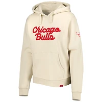 Sweat à capuche Sportiqe Chicago Bulls Leona Ava Fleece crème pour femme