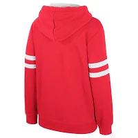 Sweat à capuche Stadium Essentials Red Chicago Bulls Road Game pour femme
