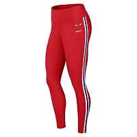 Women's WEAR by Erin Andrews  Red Chicago Bulls Color-Block Leggings