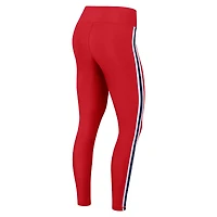 Women's WEAR by Erin Andrews  Red Chicago Bulls Color-Block Leggings