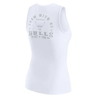 Débardeur Henley côtelé blanc pour femme WEAR by Erin Andrews
