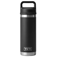 YETI Black Chicago Bulls 18oz. Rambler Chug Water Bottle
