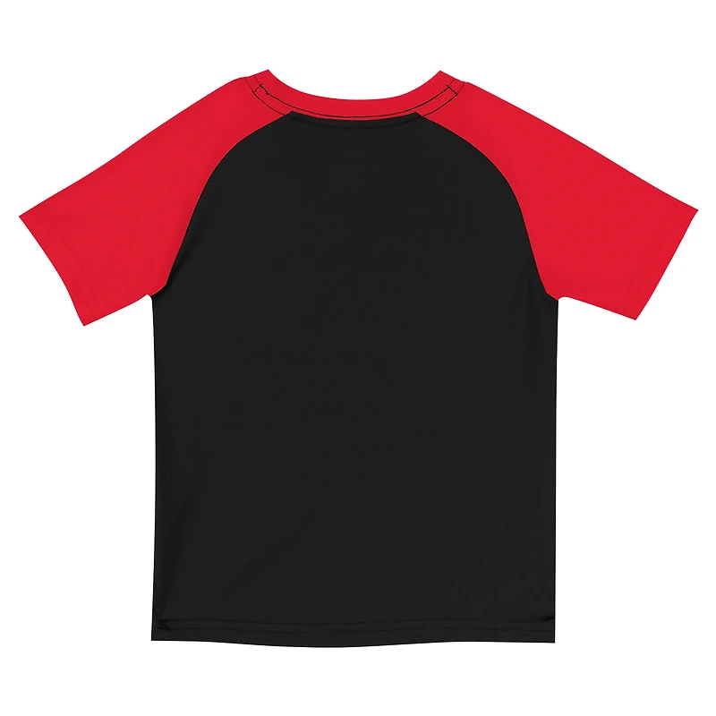 Youth Nike  Red/Black Chicago Bulls Practice T-Shirt & Shorts Set