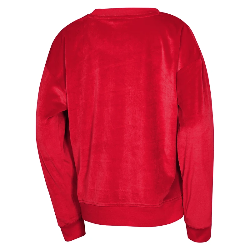 Sweat-shirt Outerstuff Red Chicago Bulls Step Back pour jeunes filles