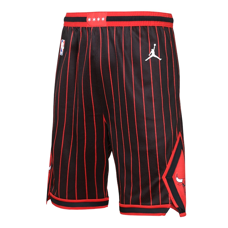 Youth Jordan Brand Black Chicago Bulls Authentic Statement Edition Swingman Shorts