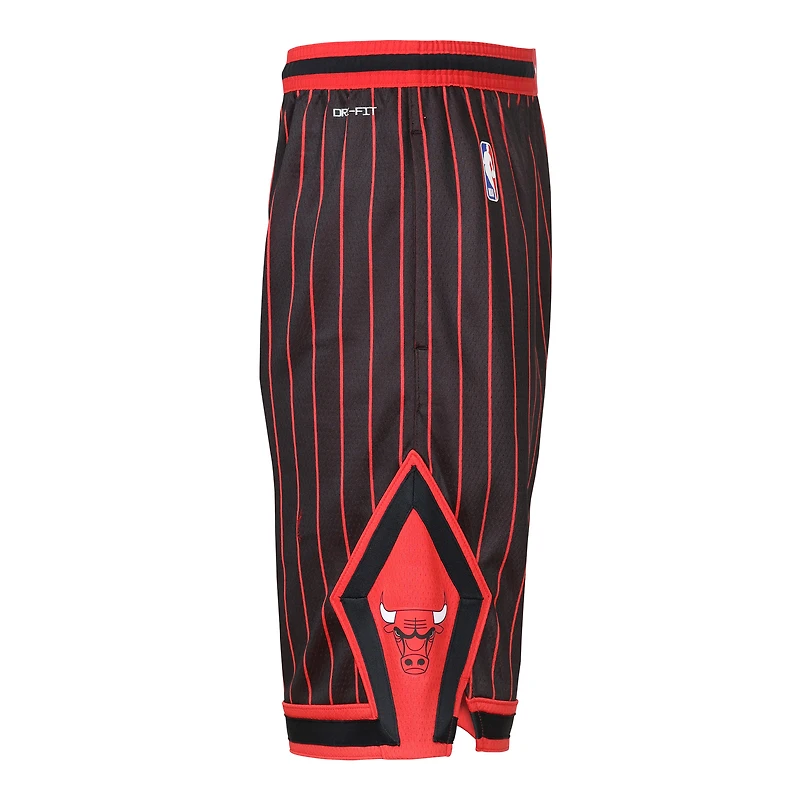 Youth Jordan Brand Black Chicago Bulls Statement Edition Swingman Dri-FIT Shorts