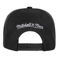 Casquette snapback double Mitchell & Ness noire Chicago Bulls 20e anniversaire pour jeunes