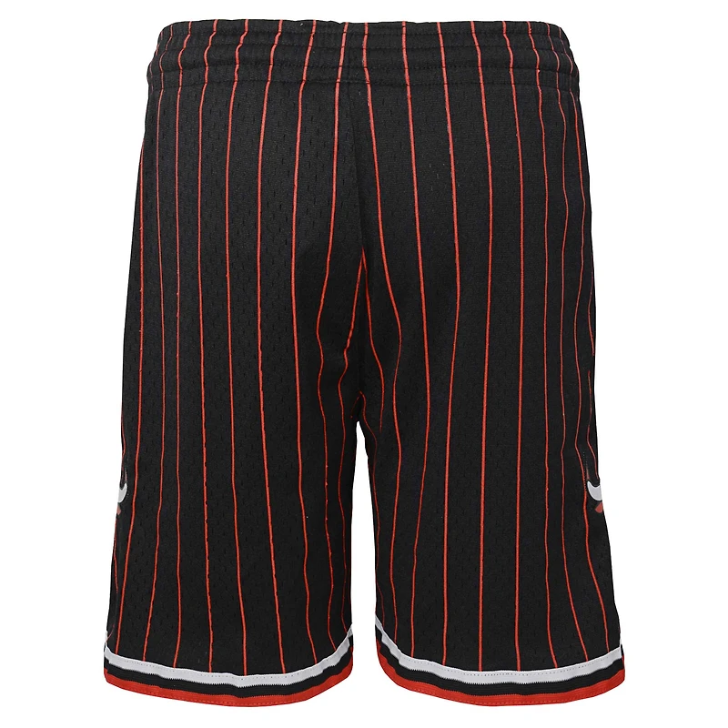Short Swingman Chicago Bulls Hardwood Classics pour jeune Mitchell & Ness Noir