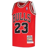 Youth Mitchell & Ness Michael Jordan Red Chicago Bulls Hardwood Classics 1997/98 Authentic Jersey