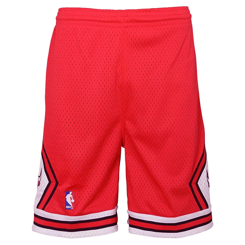 Short Swingman Chicago Bulls Hardwood Classics rouge pour jeune Mitchell & Ness