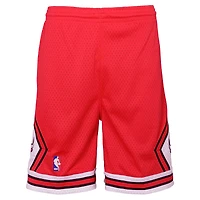 Short Swingman Chicago Bulls Hardwood Classics rouge pour jeune Mitchell & Ness