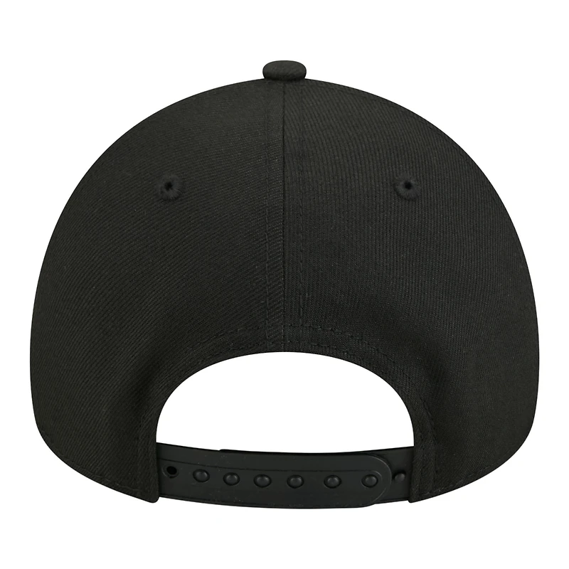 Youth New Era Black Chicago Bulls 9FORTY A-Frame Adjustable Hat