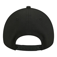 Youth New Era  Black Chicago Bulls 9FORTY A-Frame Adjustable Hat