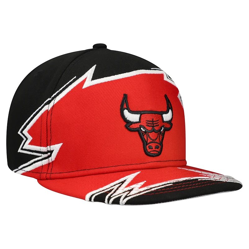 Casquette ajustée New Era noire Chicago Bulls Break 59FIFTY pour jeune