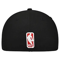 Casquette ajustée New Era noire Chicago Bulls Break 59FIFTY pour jeune