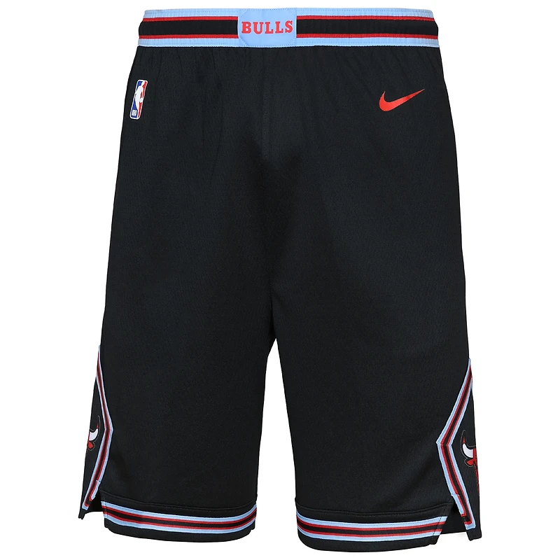 Youth Nike Black Chicago Bulls 2025/26 City Edition Swingman Performance Shorts
