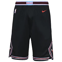 Youth Nike Black Chicago Bulls 2025/26 City Edition Swingman Performance Shorts