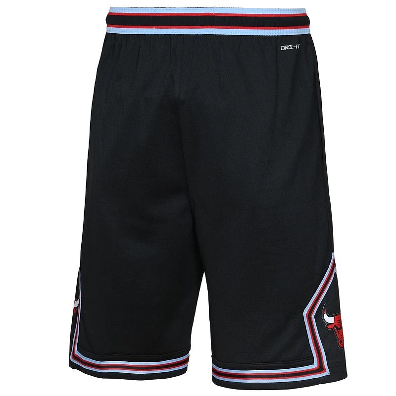 Youth Nike Black Chicago Bulls 2025/26 City Edition Swingman Performance Shorts