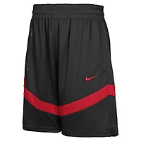 Short d'entraînement en maille Nike noir Chicago Bulls pour jeunes