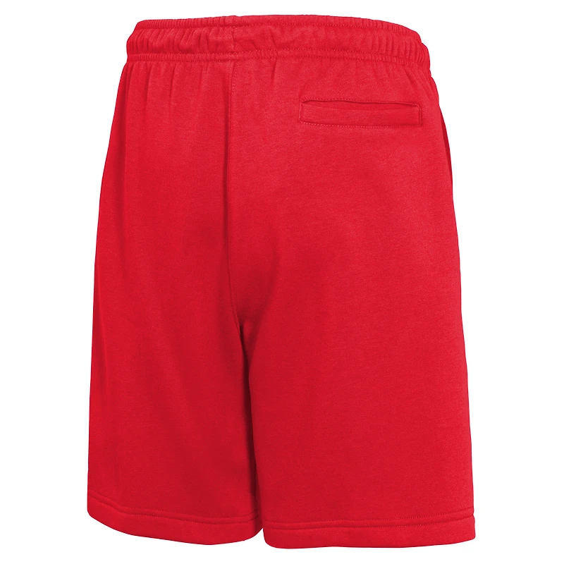Short en molleton Nike Courtside Club pour jeunes des Red Chicago Bulls