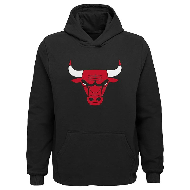 Youth Outerstuff Chicago Bulls Primary Logo Pullover Hoodie