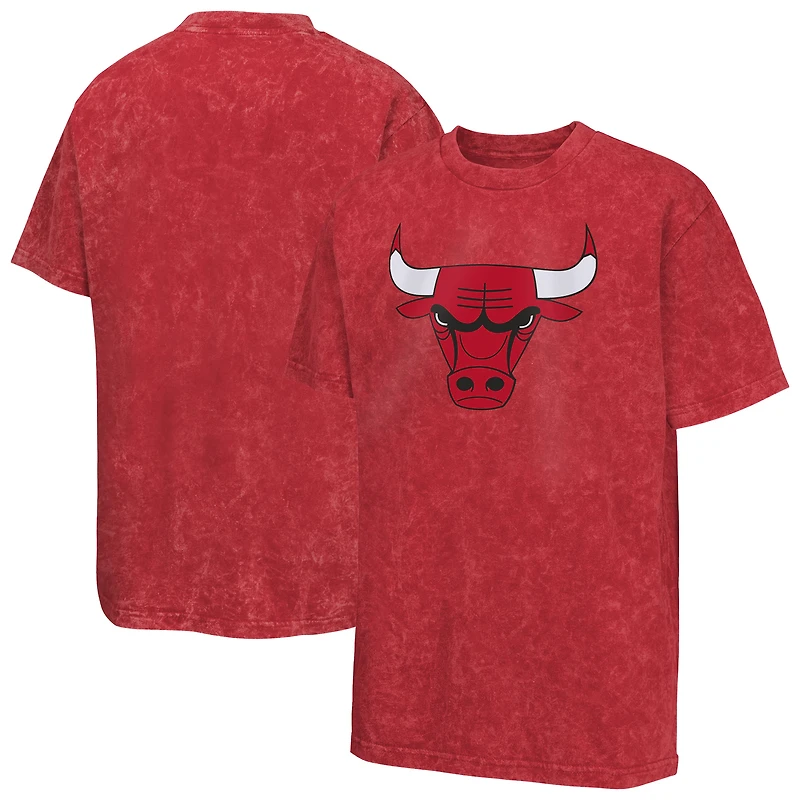 Youth  Red Chicago Bulls Rugged Defense T-Shirt