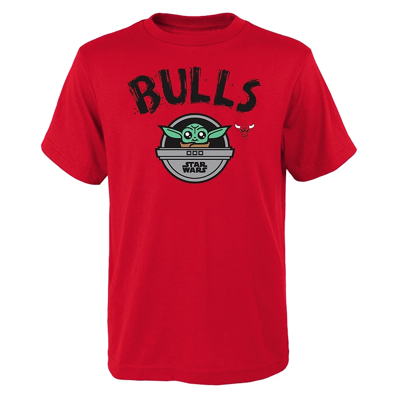 T-shirt Star Wars The Child des Red Chicago Bulls pour jeunes