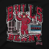 T-shirt Youth Stadium Essentials noir Chicago Bulls Mascot City Elementized