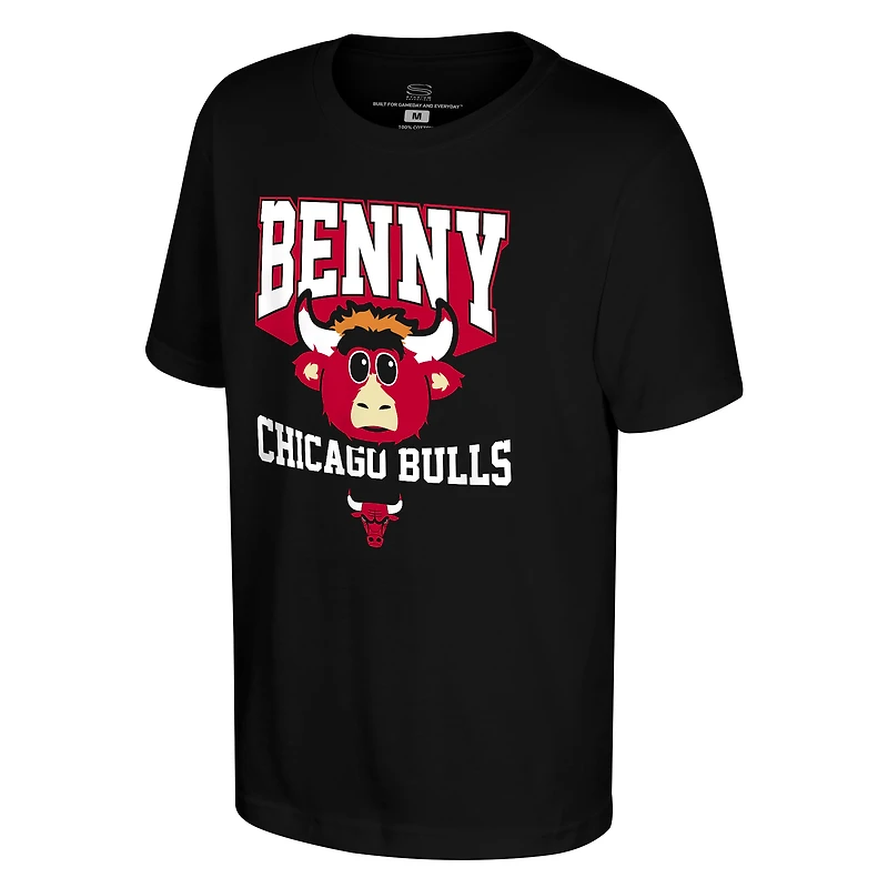 Youth Stadium Essentials Black Chicago Bulls Most Valuable Mascot T-Shirt