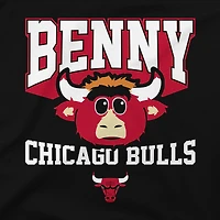 T-shirt Youth Stadium Essentials noir Chicago Bulls, mascotte la plus précieuse