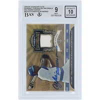 Carte autographiée par Andre Dawson des Cubs de Chicago (2006), Upper Deck SP Legendary Cuts Baseball Chronology GU Relic #BC-AD, authentifiée Beckett Fanatics Witnessed (9/10).