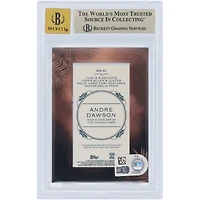 Carte autographiée par Andre Dawson (Chicago Cubs) - Topps Allen & Ginter Mini Frame GU Relic 2019 #MFR-AD - Authentifiée par Beckett Fanatics Witnessed (note 9,5/10)