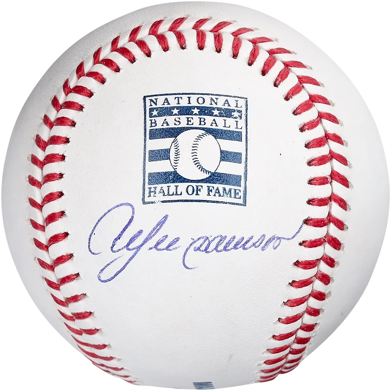 Balle de baseball autographiée par Andre Dawson, des Cubs de Chicago, avec le logo du Temple de la renommée