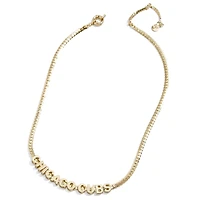 BaubleBar Chicago Cubs Curb Necklace
