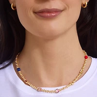 BaubleBar  Chicago Cubs Pisa Charm Necklace