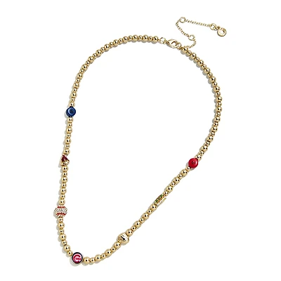 Collier à breloques Pisa des Chicago Cubs de BaubleBar