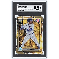 Carte spéciale de prospecteur chromée Cam Smith Chicago Cubs 2024 Bowman Draft #BDC-67 # 11/49 SGC authentifiée 9,5
