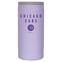 Chicago Cubs 12oz. Lavender Soft Touch Slim Coolie